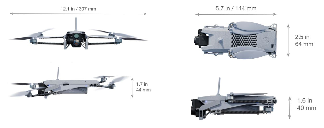 Trace (2.4GHz) UAV Bundle - Public Safety